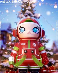 Popmart Mega space Molly Christmas 1000%