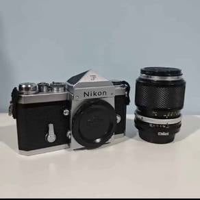 Nikon F (film SLR) + 43-86mm lens