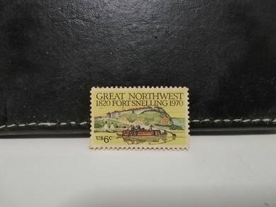 1970 USA Stamp 1820 Fort Snelling