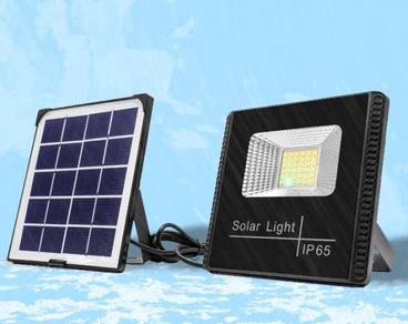 10W LAMPU SOLAR LED SPOTLiGHT LAMP FLOODLIGHT