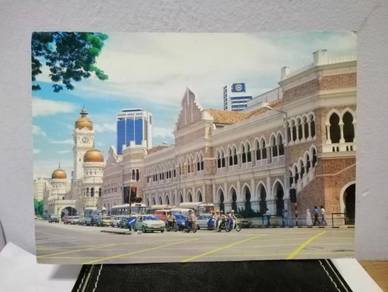 Vintage Postcard Sultan Abdul Samad Building KL