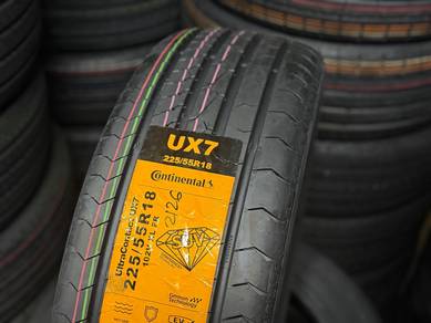 Tayar Baru 225 55 18 Continental UX7 2026