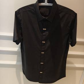*Black Short Sleeve Shirt*