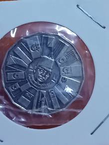 Rm10 Rancangan Malaysia ke-3 silver coin