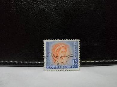 1954 Rhodesia Nyasaland Stamp Queen