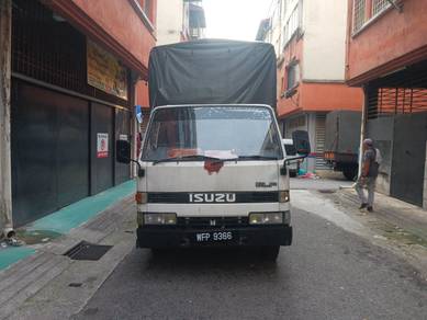 lori 2 tan isuzu nhr 55esv untuk di jual
