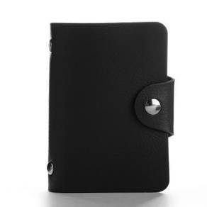 1001 Black Multi-Card Wallet Clutch Holder Bag