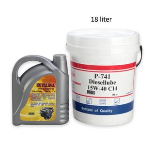 Koya P-741 Dieselube 15W-40 CI4/ 18 liter
