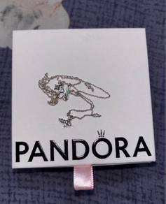 pandora set necklace and earring