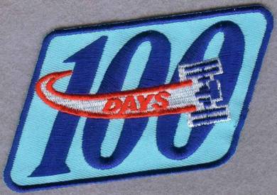 ISS 100 Days Astronauts Live on the Space Patch