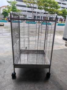 stainless steel pet cage 60x40cm
