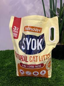 NANOVET SYOK Cat Litter 4.5KG