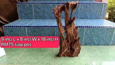 Driftwood kayu boleh stand for airplants/aquarium