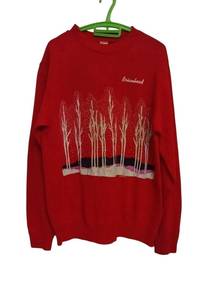 840.Vintage Red Brianhead Sweatshirt 1987