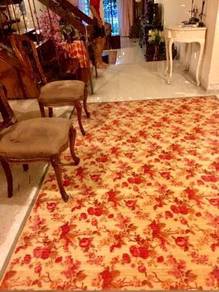 (Like New) Bamboo Floor Carpet (8ft x 6ft)