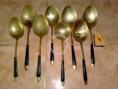 Senduk tembaga vintage brass ladle