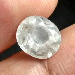 ORIGINAL Nilam Putih Ceylon Asli - Sapphire NP034