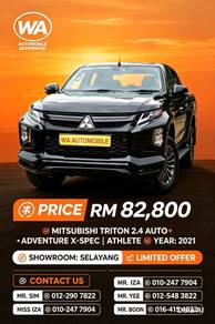 Mitsubishi Triton VGT ADVENTURE X in Selayang, SGR