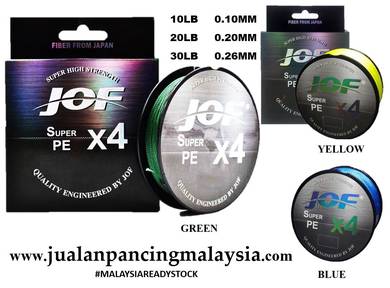 100m JAPAN JOF 4X BRAIDED LINE v2