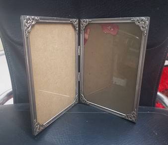 Vintage Folding Table Picture Frame Bingkai Gambar