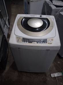 washing machine 10kg COD ada warranty 1 week 