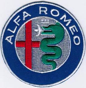 Alfa Romeo Automobiles Motor Car Racing Patch