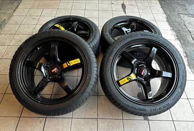 Rim 17inci Gramlights 57CR TE37 CE28 Tayar 98% FD