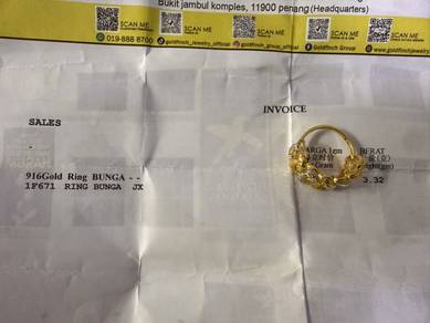 Cincin Bunga (sz18)