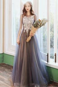 Cream glitter evening prom dress gown RBP1558