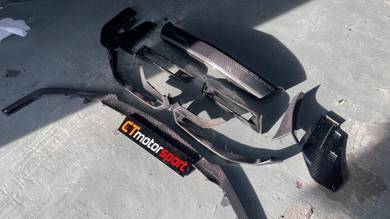Ford Mustang GT500 AMPP Front Bumper Carbon Set