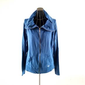 Calvin Klein Women's China Blue Solid Full Sleeves