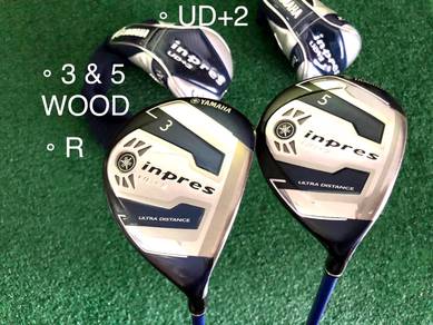 YAMAHA Inpres UD+2 UD2 (R) 3 & 5 WOOD - IGT GOLF
