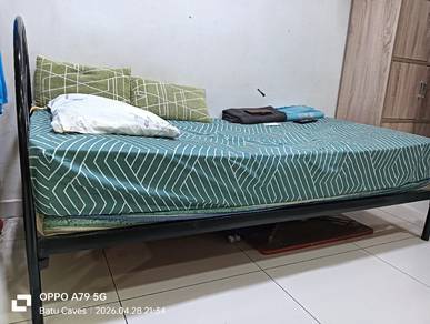 set katil single dengan tilam
