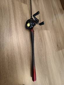 Seasir Mercury Baitcasting Fishing Reel & Rod 
