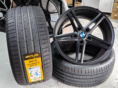 BMW E90 F30 F32 X1 E84 18" Rim + Tayar Baru R163