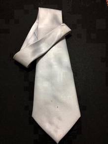 Silver Colour Tie - Romario Manzini