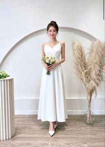 RENT ROM Maxi Gown WHITE