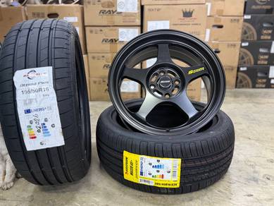 Sport Rim Baru 16 Spoon Sport SW388 Matt Black