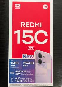 REDMI 15C 5G 256GB (New)