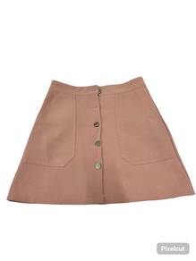 Button up Mini Skirt