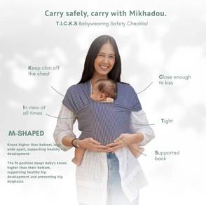 Mikhadou Stretchy Wrap Baby Carrier
