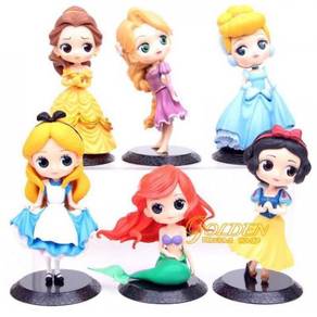 Disney Princess Cute doll Elsa Ana Figurines