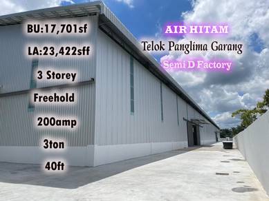 Warehouse / Factory For Sale in Telok Panglima Garang,SGR