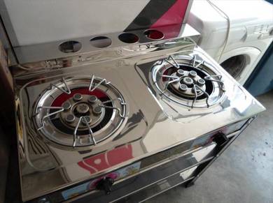New Stainless steel RACK GAS COOKER P2287ss