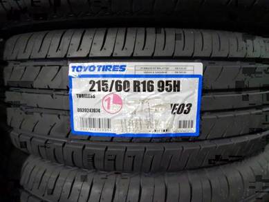 215/60/16 Toyo Nano Energy 3 Tyre 2026 Tayar