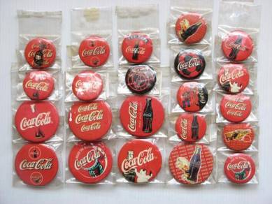Coke Coca-Cola Old Logo Bagde Combo