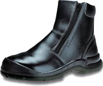 Safety Shoe Kings Men Medium Cut Zip Black KWD806