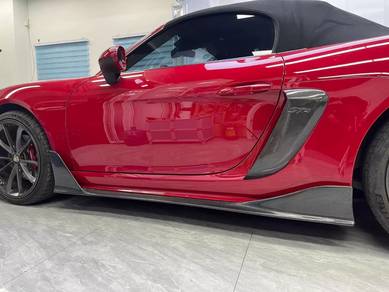 Porsche 718 Cayman DP Side Skirt Lip Carbon