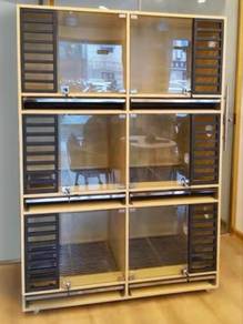 Wood & Stainless steel cage for pets