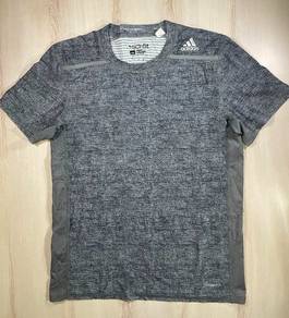 Adidas Techfit Grey Fitted Tee #DR Used